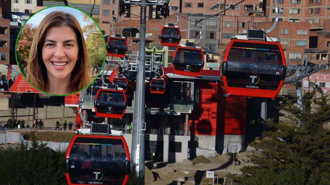 Bettina Romero buscara construir teleféricos urbanos de pasajeros en Salta